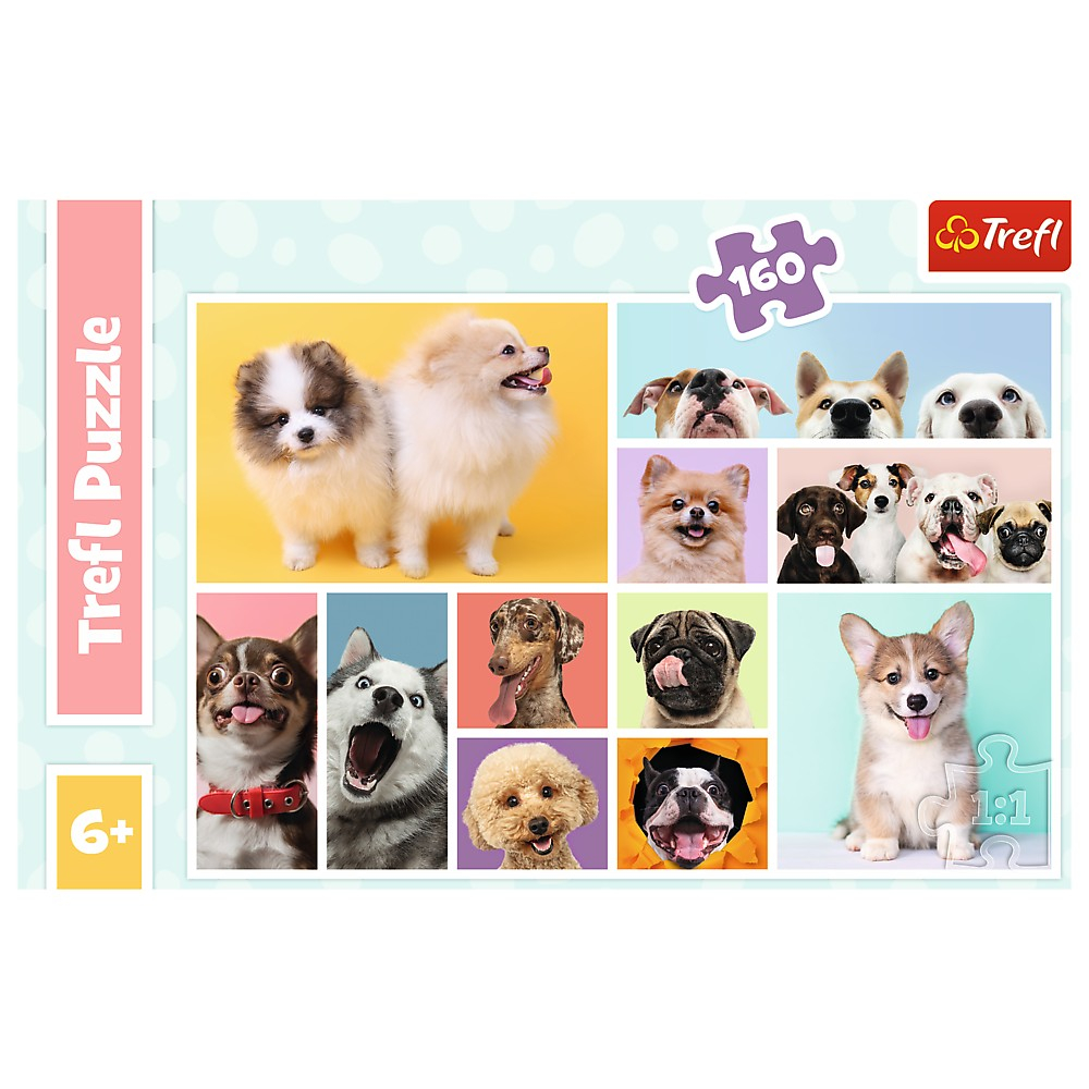 Puzzle Trefl 160, Prietenia Cățelușilor [3]