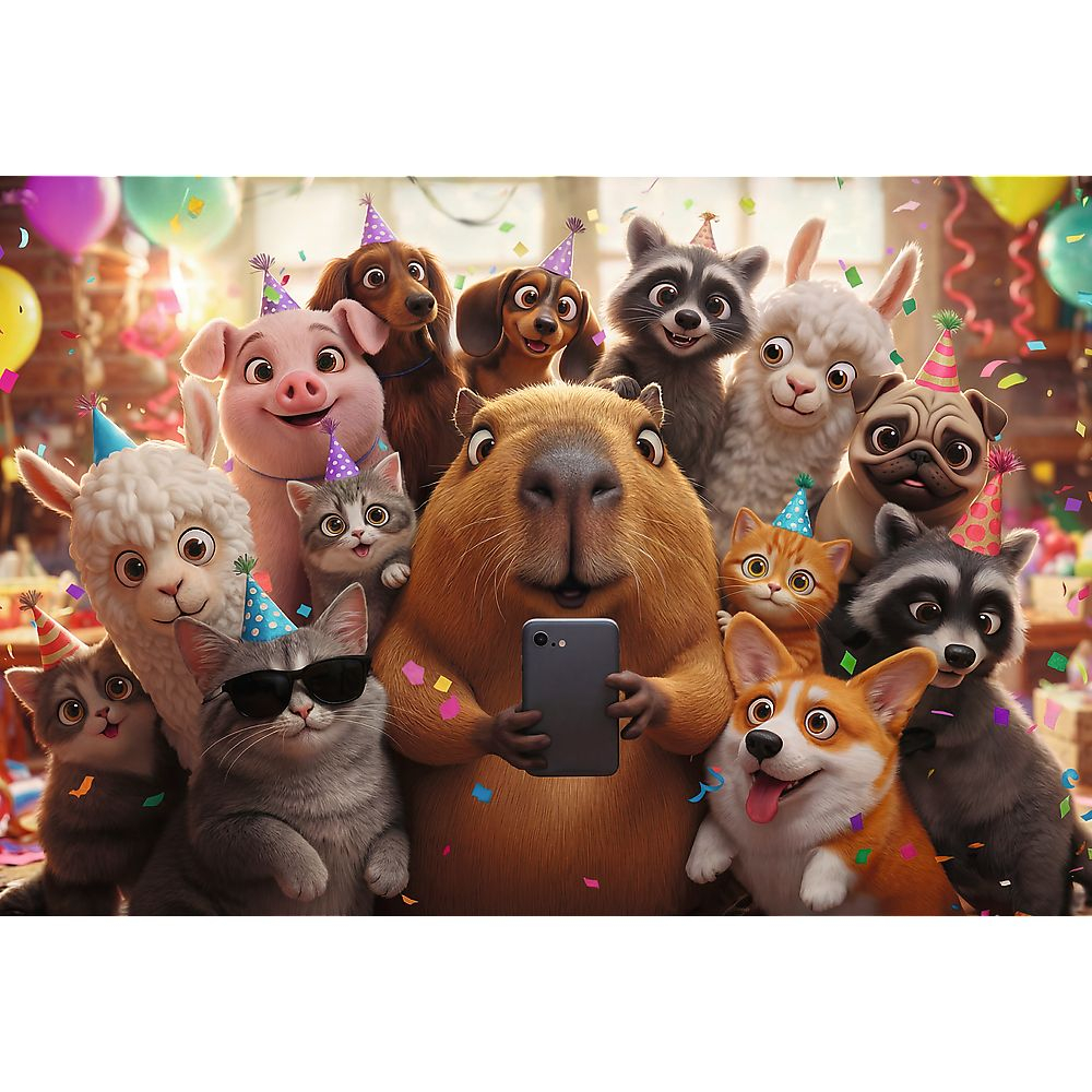 PUZZLE TREFL 160 SELFIE DULCE [2]