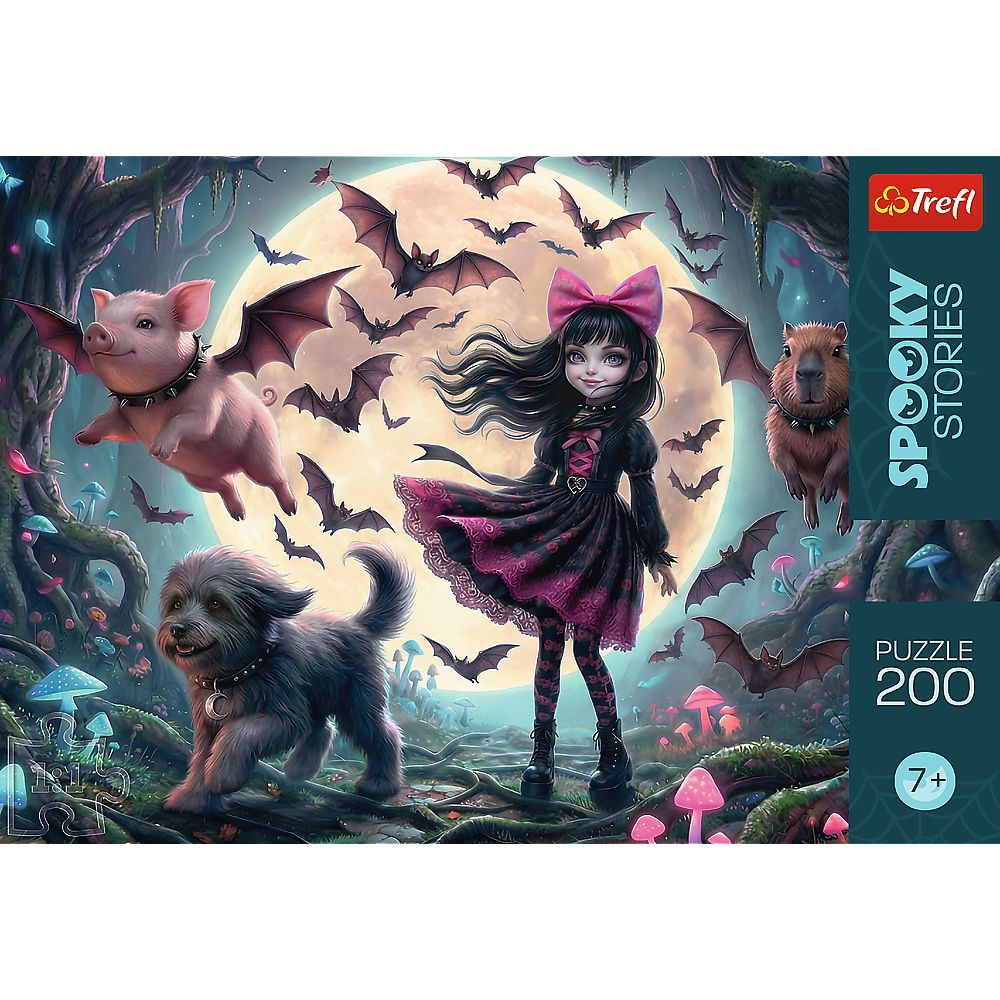 PUZZLE TREFL 200 POVESTI INFRICOSATOARE DE PE LUNA [3]