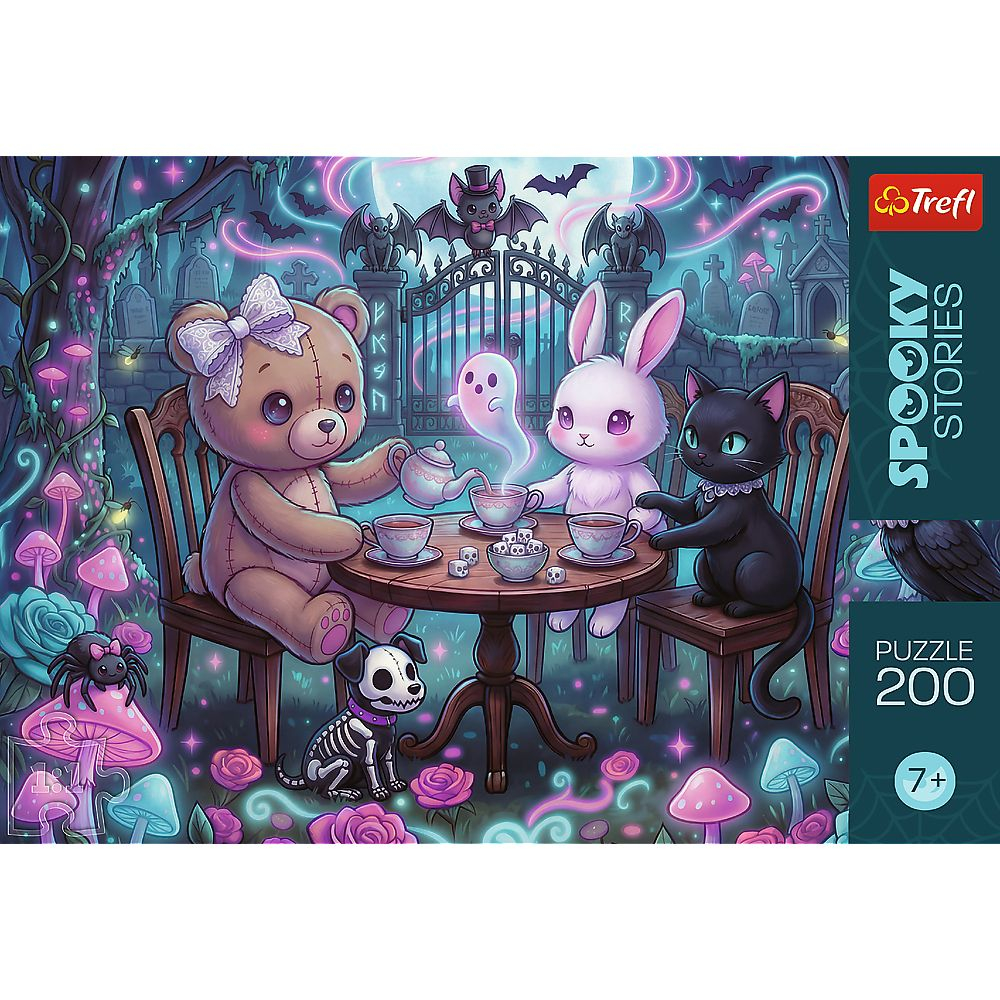 PUZZLE TREFL 200 POVESTI INFRICOSATOARE SEARA FERMECATA [3]