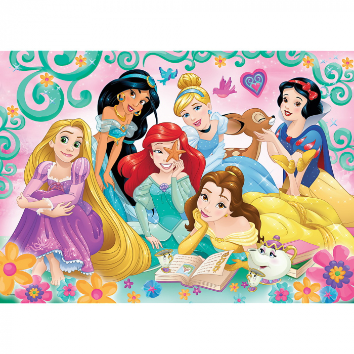 Puzzle Trefl 200 Printesele Disney într-o Seară de Poveste  [2]