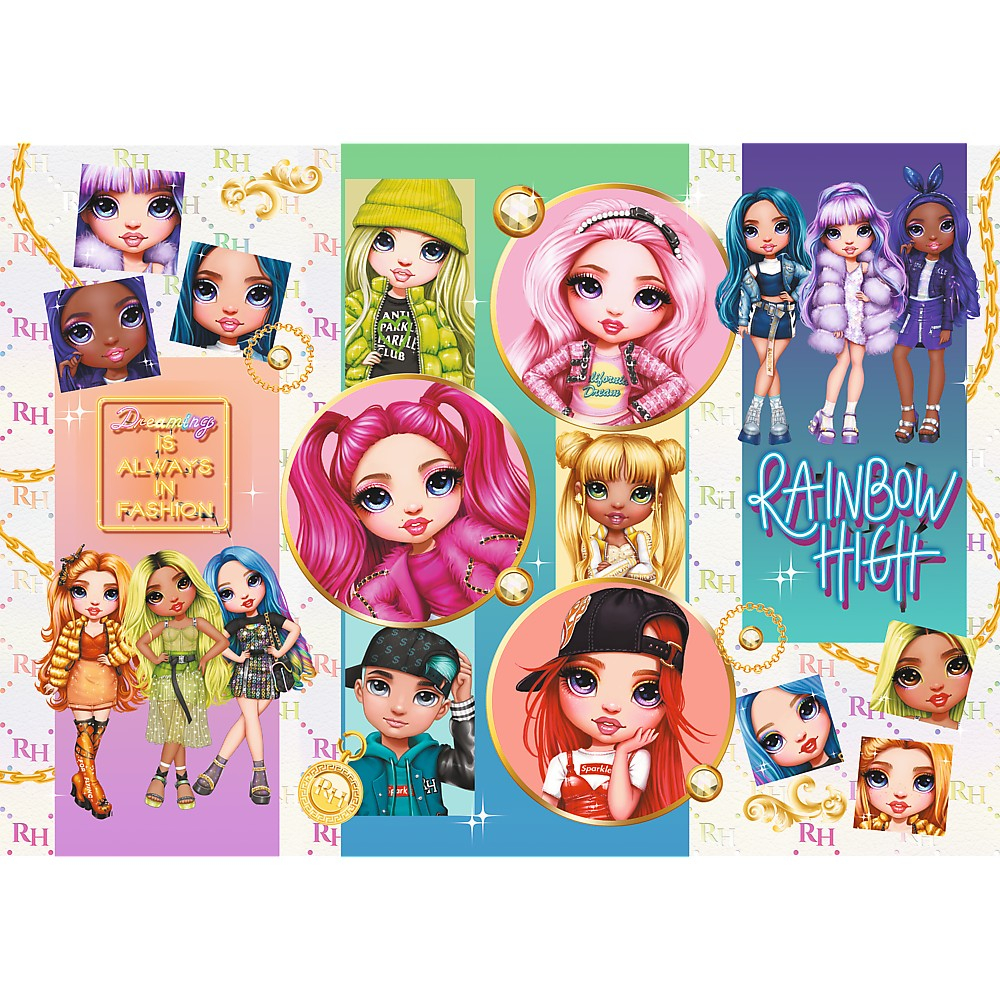 Puzzle Trefl 200 Rainbowhigh Papusile [2]