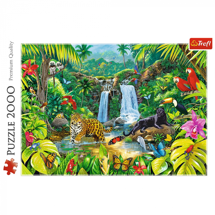 Puzzle Trefl 2000 Pădurea Tropicală  [3]