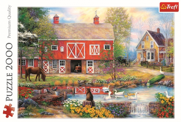 Puzzle Trefl 2000 Viața la Țară  [3]