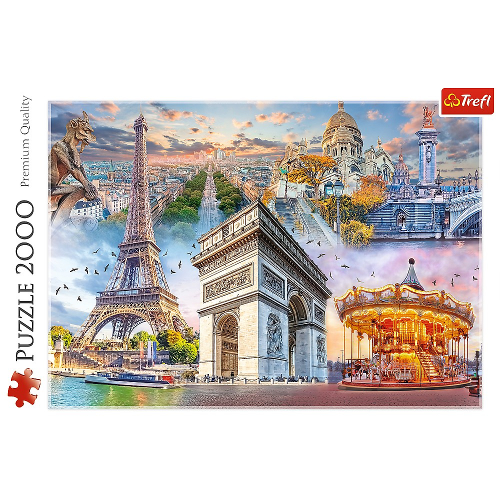 Puzzle Trefl 2000 Weekend In Paris [3]