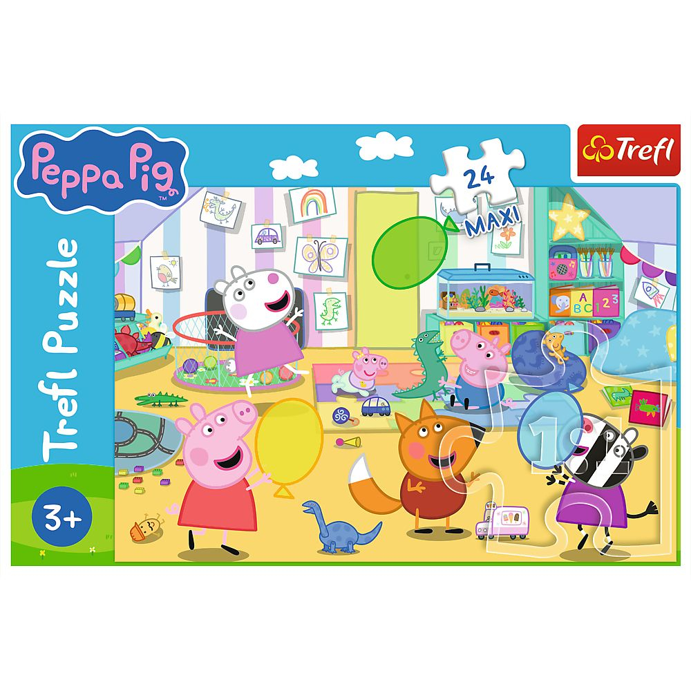 PUZZLE TREFL 24 MAXI FRUMOASA PEPPA PIG [3]