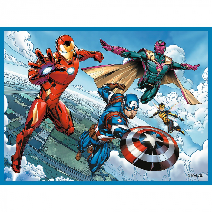 Puzzle Trefl 2in1 Memo Avengers Eroii în Acțiune  [2]