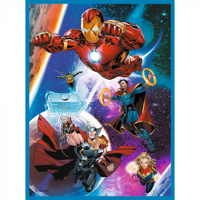 Puzzle Trefl 2in1 Memo Avengers Eroii în Acțiune  [3]