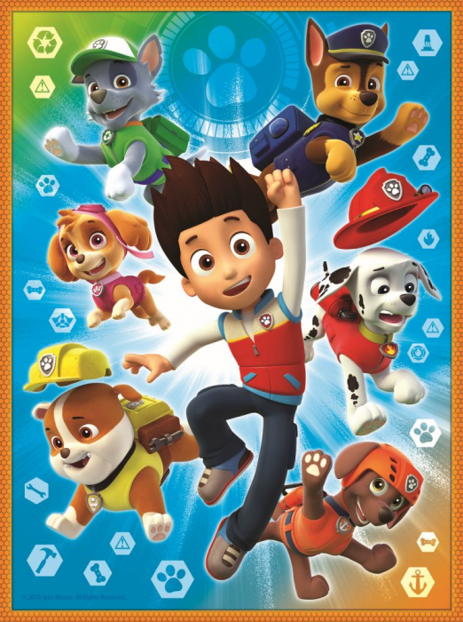 Puzzle trefl 2in1 memo patrula catelusilor [3]