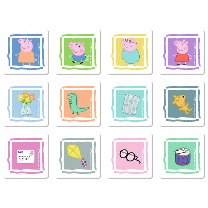 Puzzle Trefl 2 în 1 Memo Peppa Pig [4]