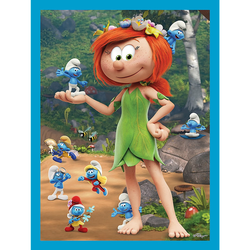 PUZZLE TREFL 2IN1 MEMO STRUMFII SI PRIETENII LUI [3]
