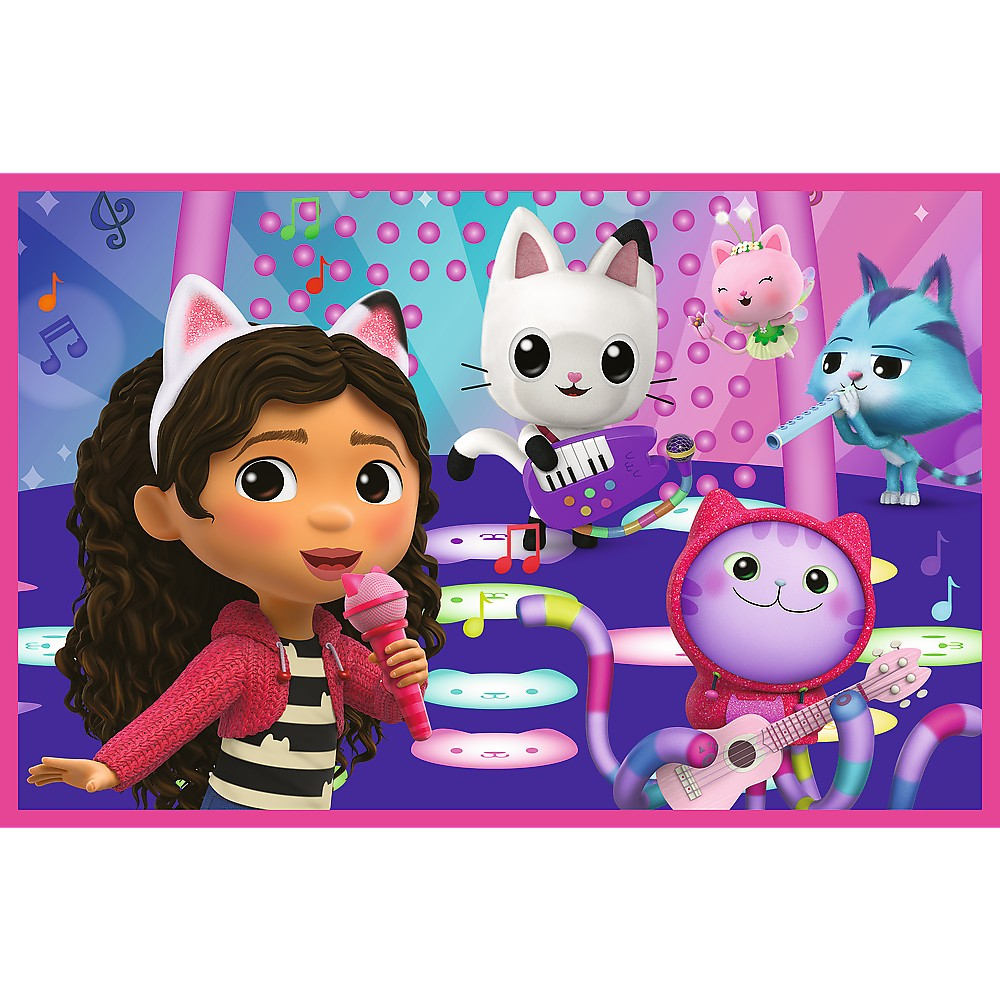 PUZZLE TREFL 2X24 GABBYS DOLLHOUSE AVENTURILE LUI GABBY [3]