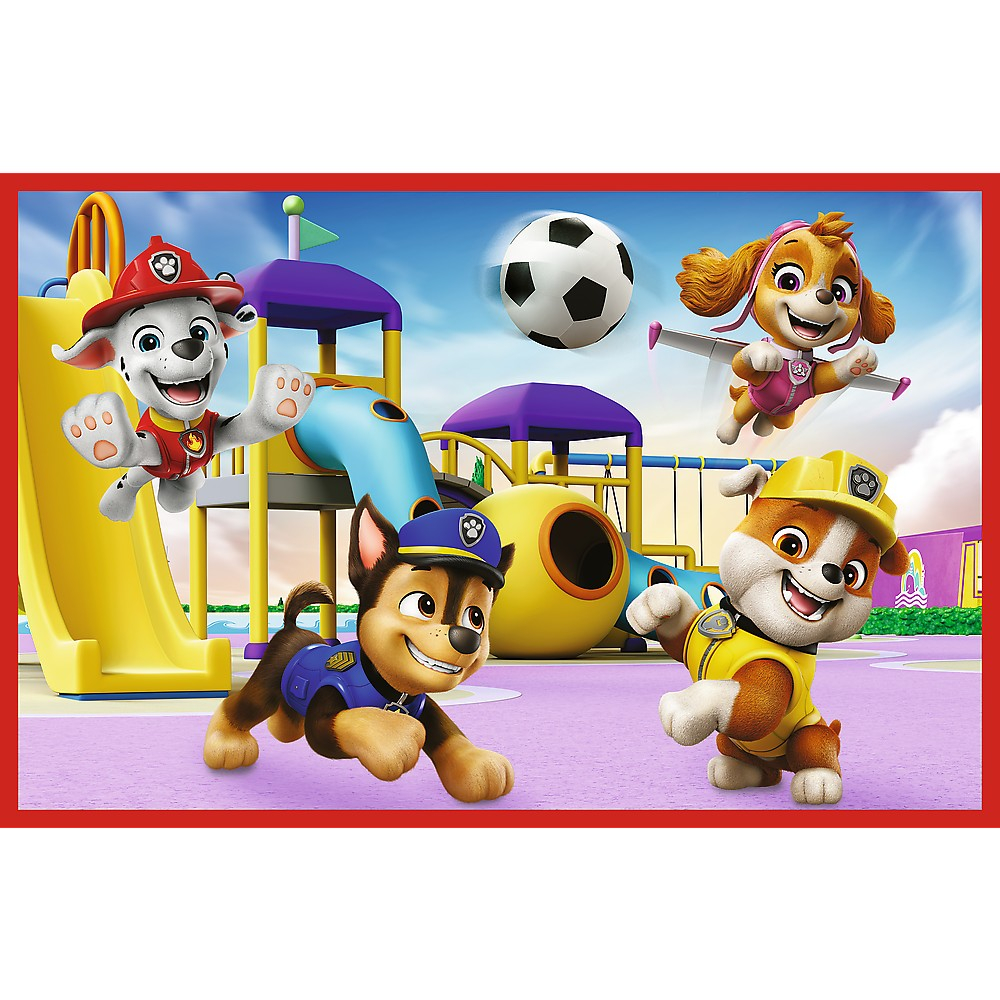 PUZZLE TREFL 2X24 PATRULA CATELUSILOR ZIUA AMUZANTA A CATELUSILOR [2]