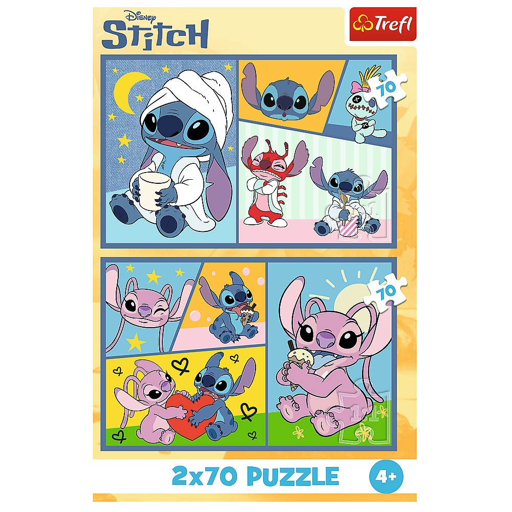 PUZZLE TREFL 2X70 STITCH NU EXISTA PLICTISEALA CU STITCH [4]