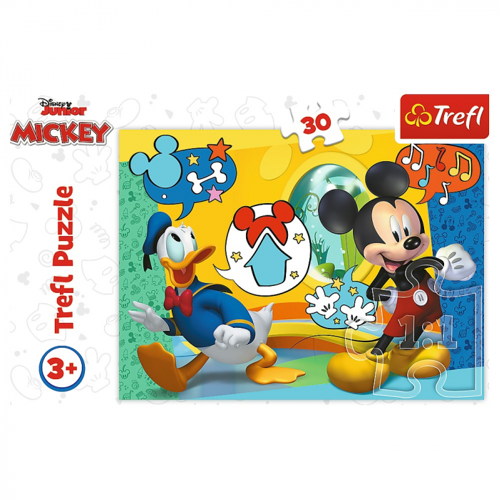 Puzzle Trefl 30 Disney Mickey Mouse  [3]