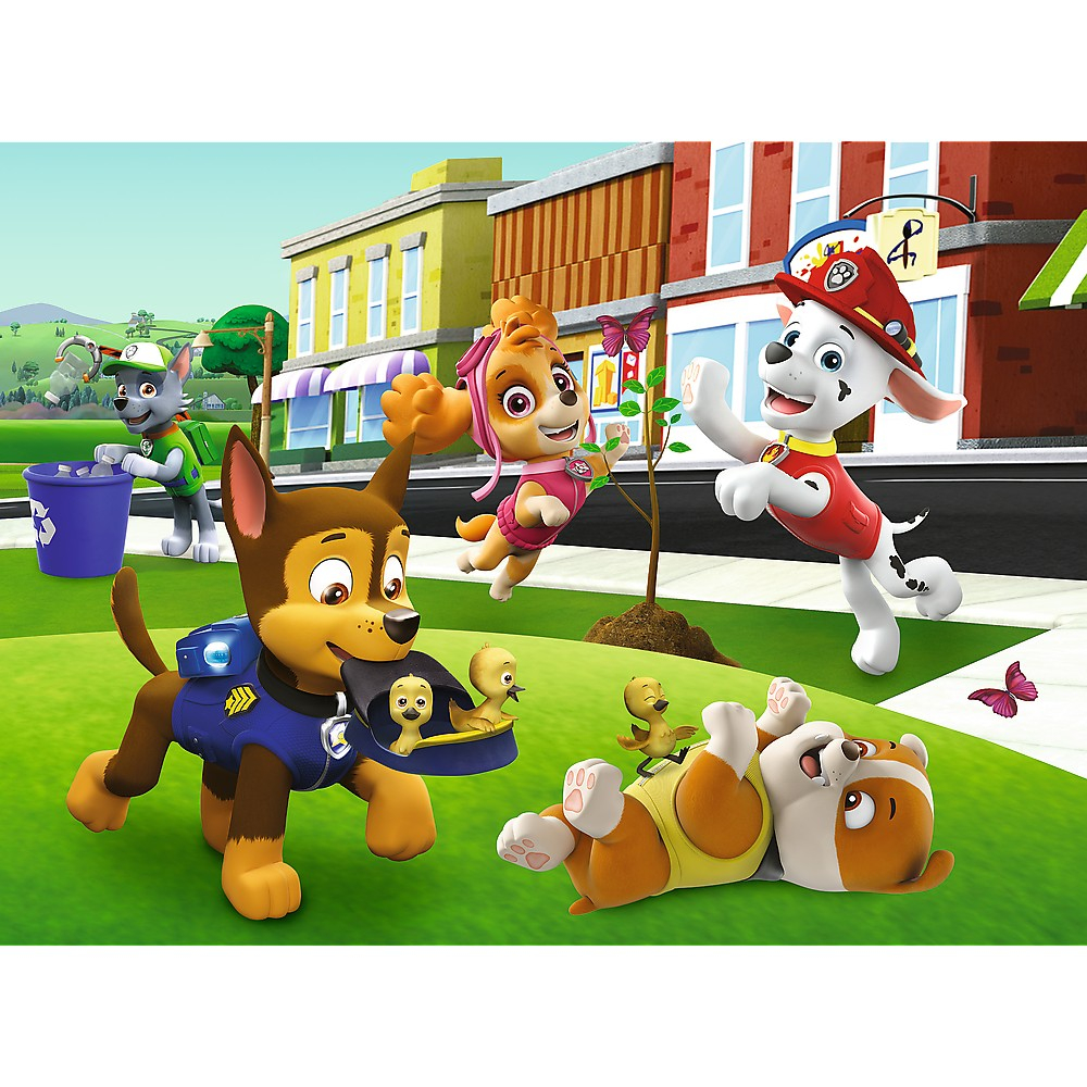 PUZZLE TREFL 30 PATRULA CATELUSILOR CATEI IN ACTIUNE [2]