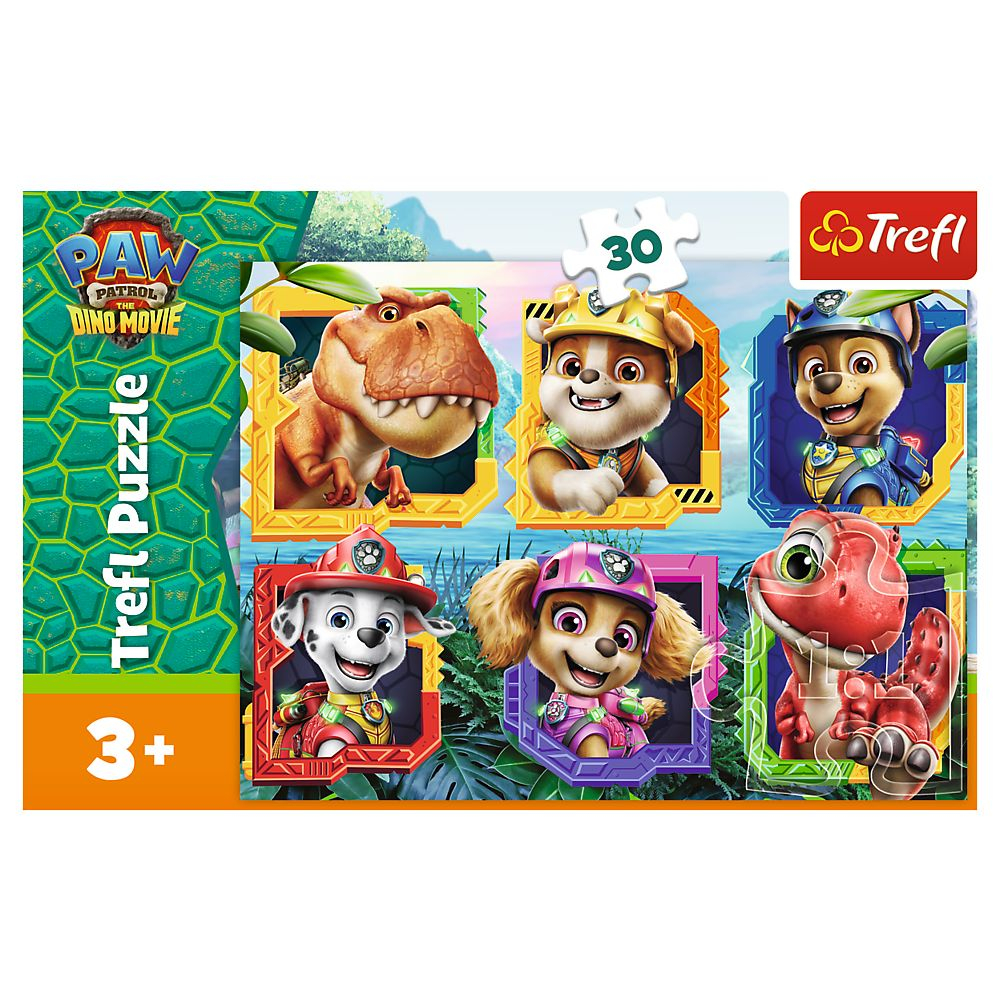PUZZLE TREFL 30 PATRULA CATELUSILOR INSULA DINOZAURILOR [3]