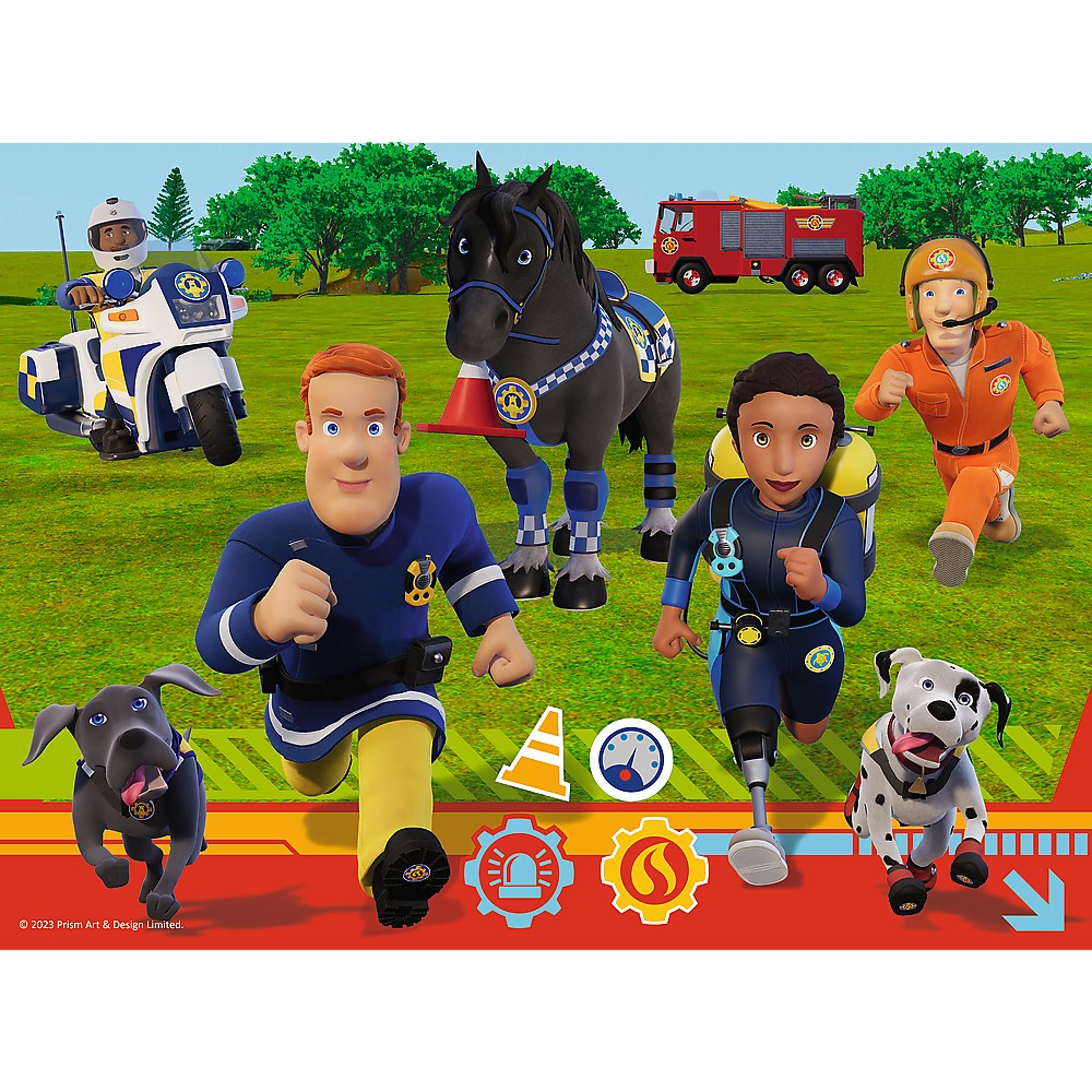Puzzle Trefl 30 Pompierul Sam, Gata de Salvare [2]
