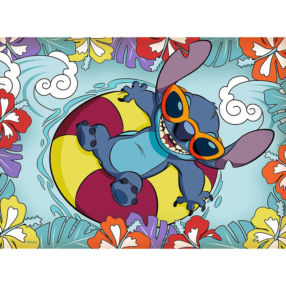 Puzzle Trefl 30 Stitch In Vacanta [2]