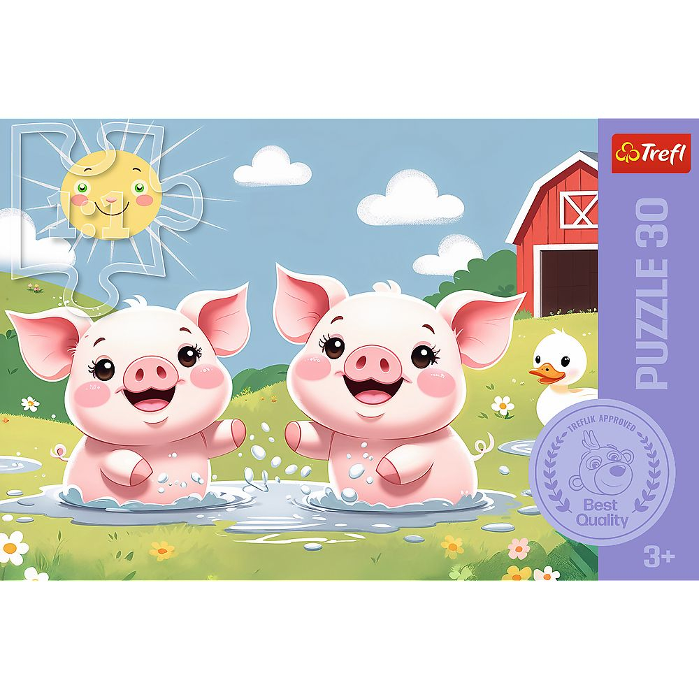PUZZLE TREFL 30 VIATA FERICITA LA TARA [3]