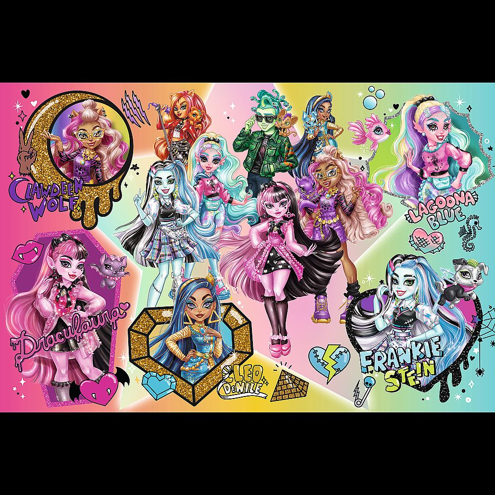 PUZZLE TREFL 300 MONSTER HIGH ZOMBI IN TOP [2]