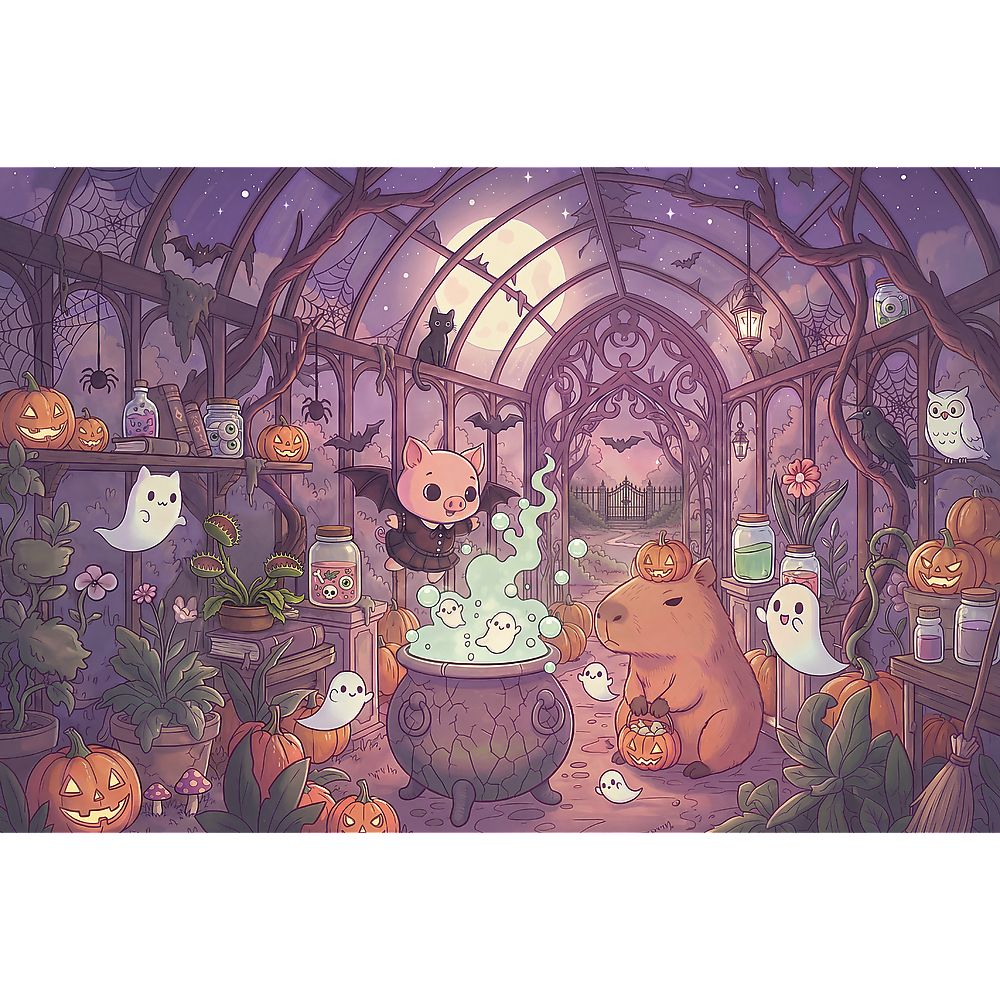 PUZZLE TREFL 300 POVESTI INFRICOSATOARE MAGIA NOPTII [2]