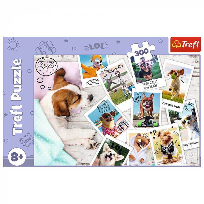 Puzzle Trefl 300 Poze din Vacanță  [3]