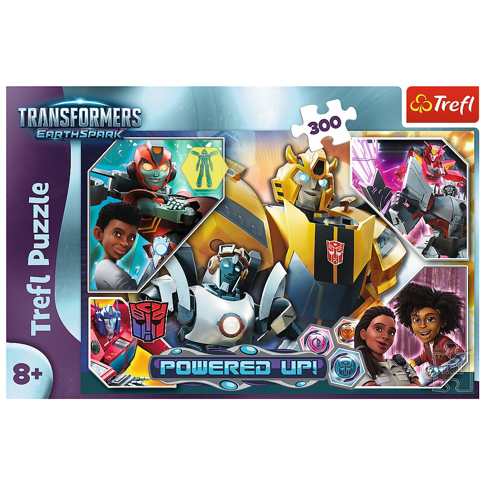 Puzzle Trefl 300 Transformers In Lumea Robotilor [3]