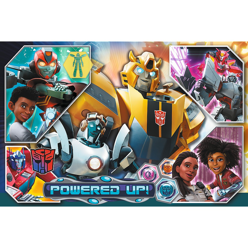 Puzzle Trefl 300 Transformers In Lumea Robotilor [2]