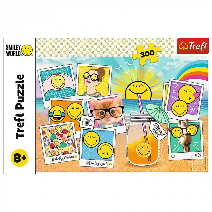 Puzzle Trefl 300 Zâmbete din Vacanță  [3]