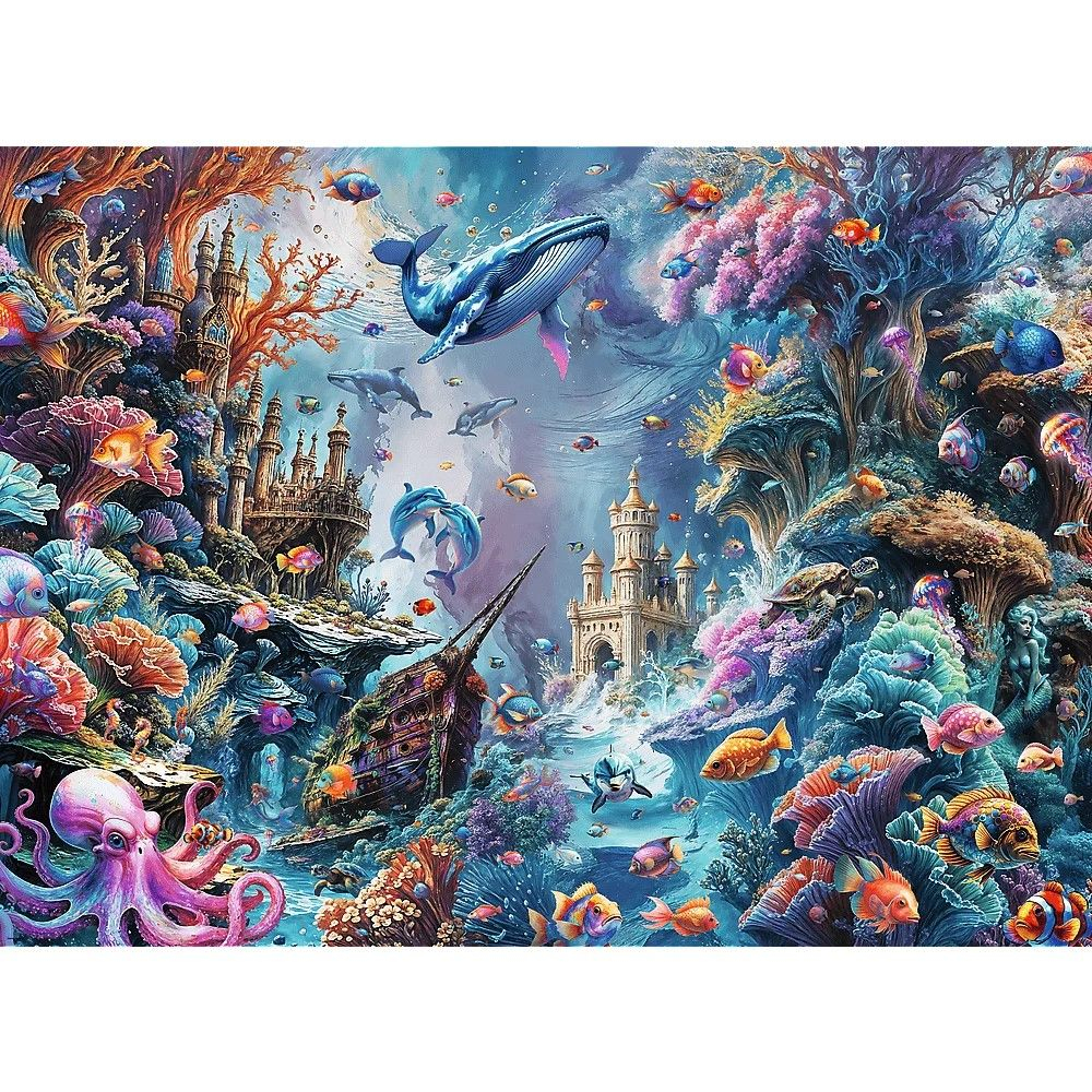 PUZZLE TREFL 3000 COLECTIA SUA VIATA SUBACVATICA POSTER INCLUS [2]