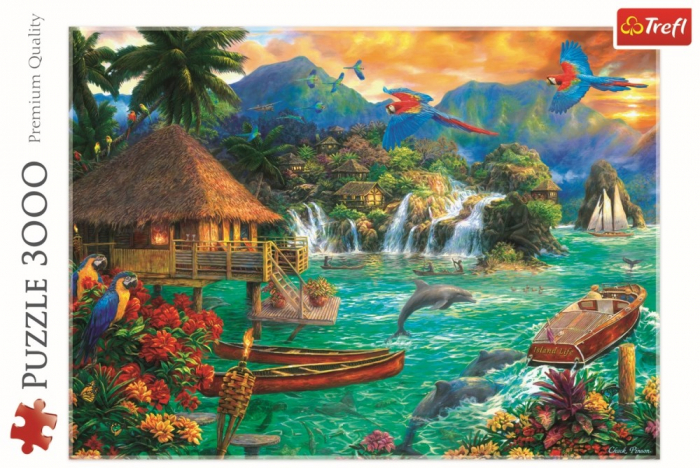 Puzzle Trefl 3000 Insula Vieții  [3]