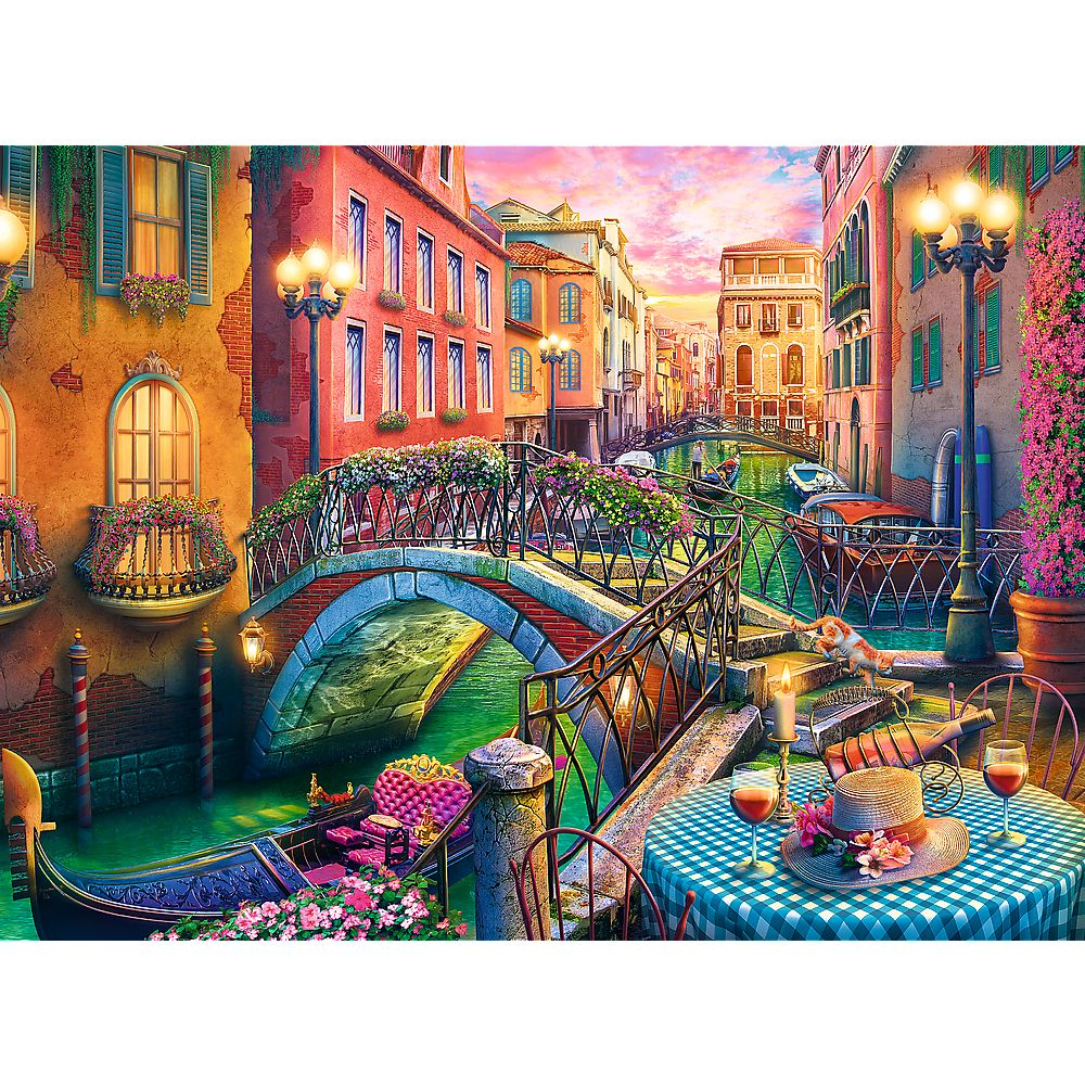 PUZZLE TREFL 3000 O SEARA LA VENETIA [2]