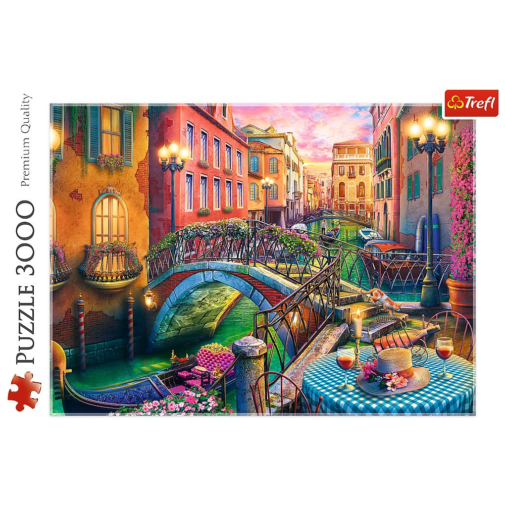 PUZZLE TREFL 3000 O SEARA LA VENETIA [3]