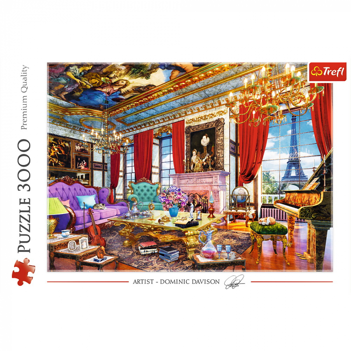 Puzzle Trefl 3000 Palatul din Paris  [3]