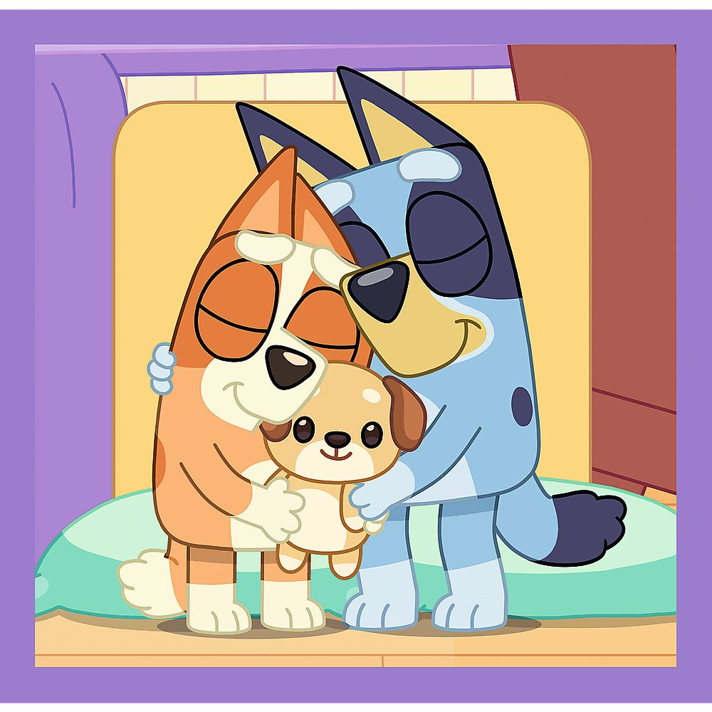 PUZZLE TREFL 3IN1 BLUEY FACETI CUNOSTINTA CU BLUEY [4]