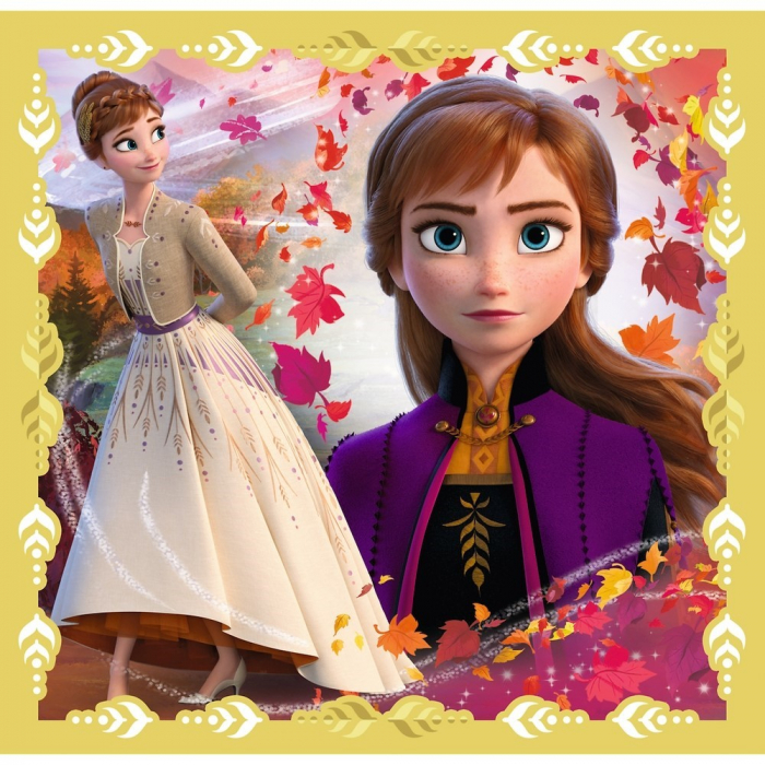 Puzzle Trefl 3in1 Frozen 2 - Ana și Elsa  [3]