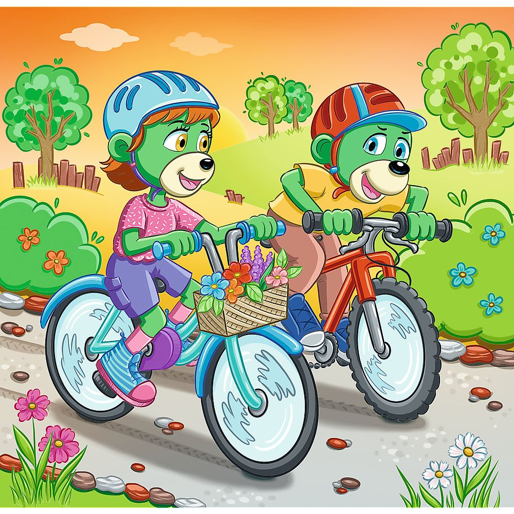 PUZZLE TREFL 3IN1 INTALNIREA FAMILIEI TREFELIK [2]