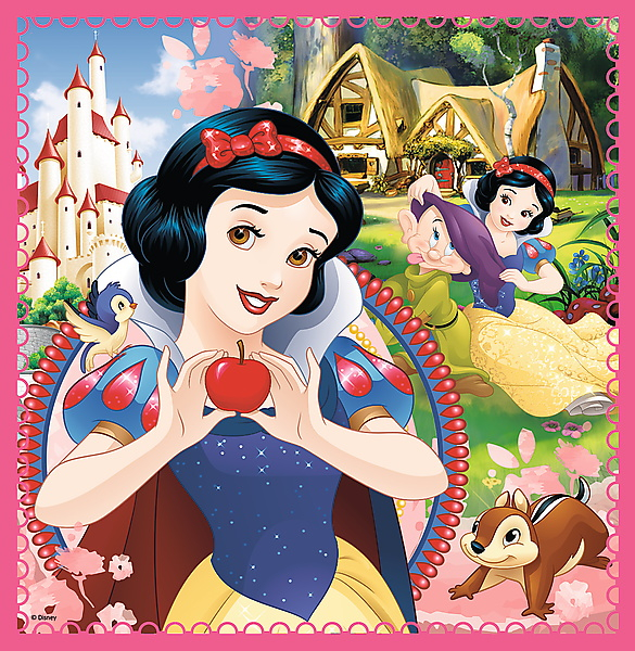 Puzzle Trefl 3in1 Lumea Minunată a Printeselor  [2]