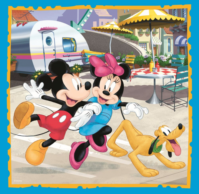 Puzzle Trefl 3in1 Mickey Mouse și Prietenii  [4]
