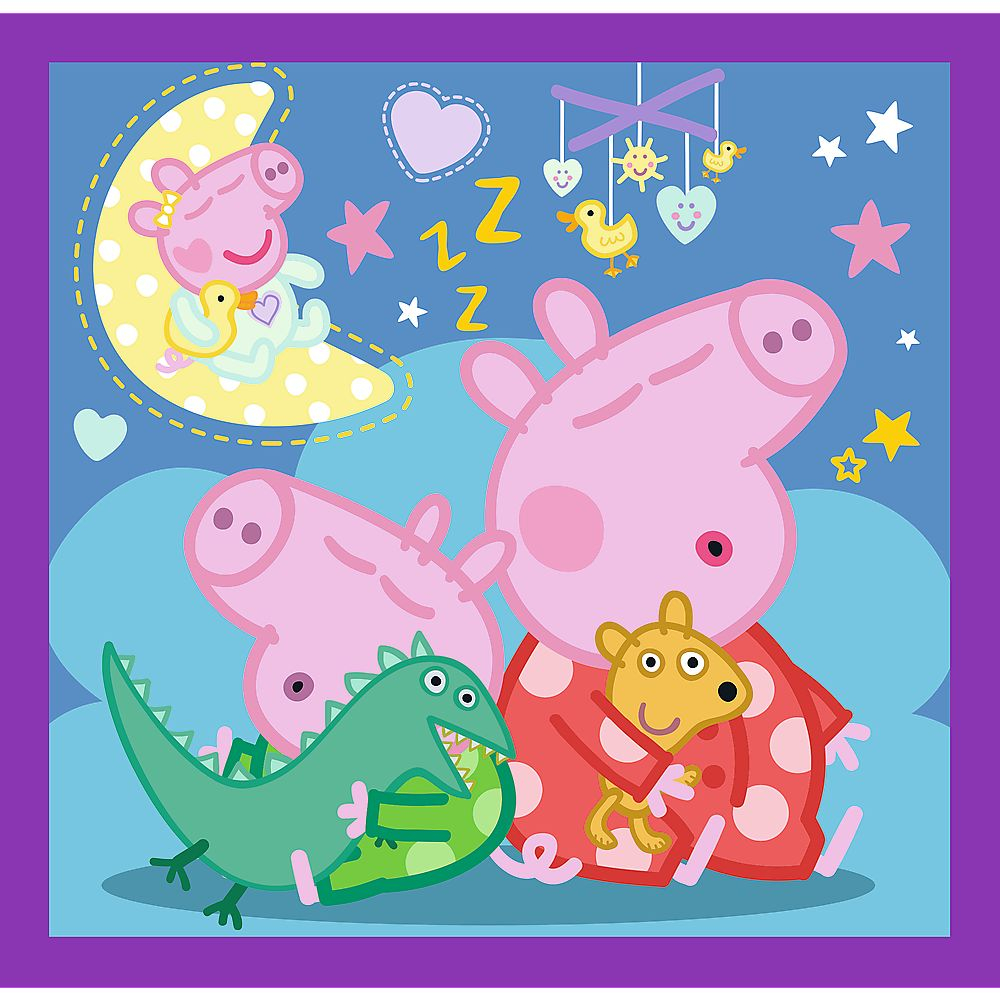 PUZZLE TREFL 3IN1 OBICEIURILE LUI PEPPA  PIG [2]