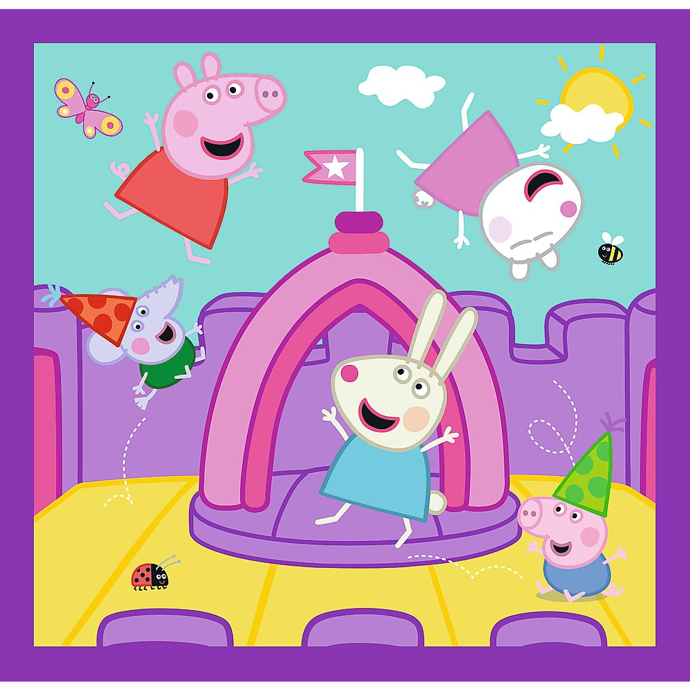 PUZZLE TREFL 3IN1 OBICEIURILE LUI PEPPA  PIG [4]