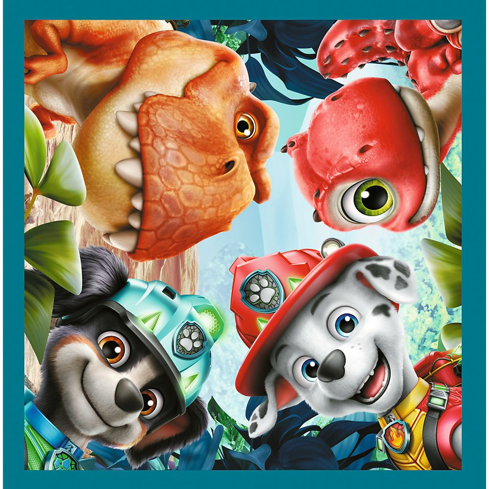PUZZLE TREFL 3IN1 PATRULA CATELUSILOR INSULA DINOZAURILOR [4]