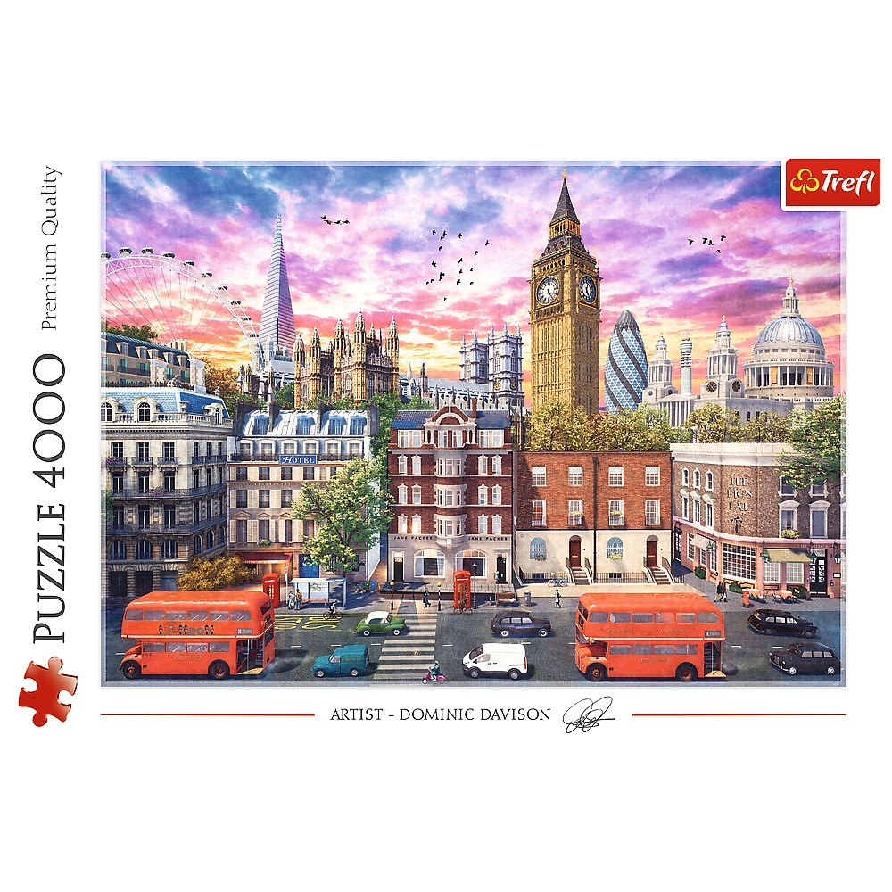 Puzzle Trefl 4000 Calatorie In Londra [3]