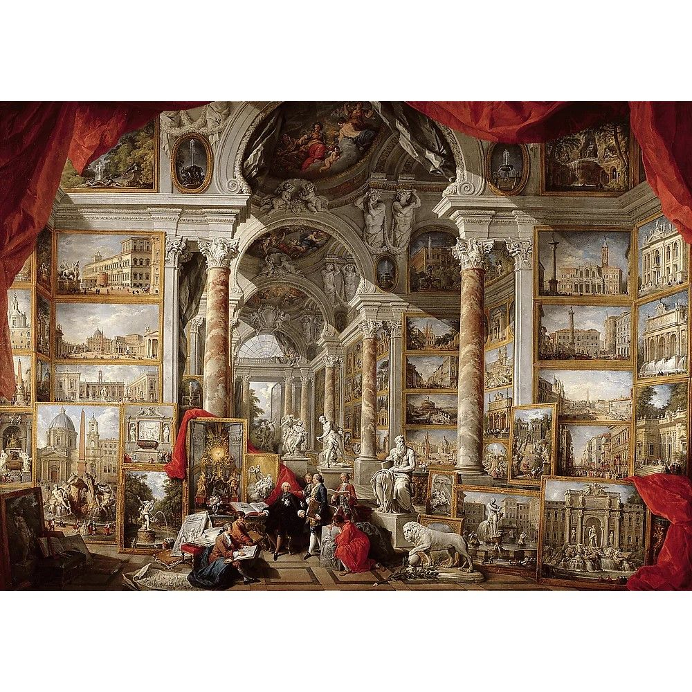PUZZLE TREFL 4000 COLECTIA SUA ROMA MODERNA CU POSTER INCLUS [2]