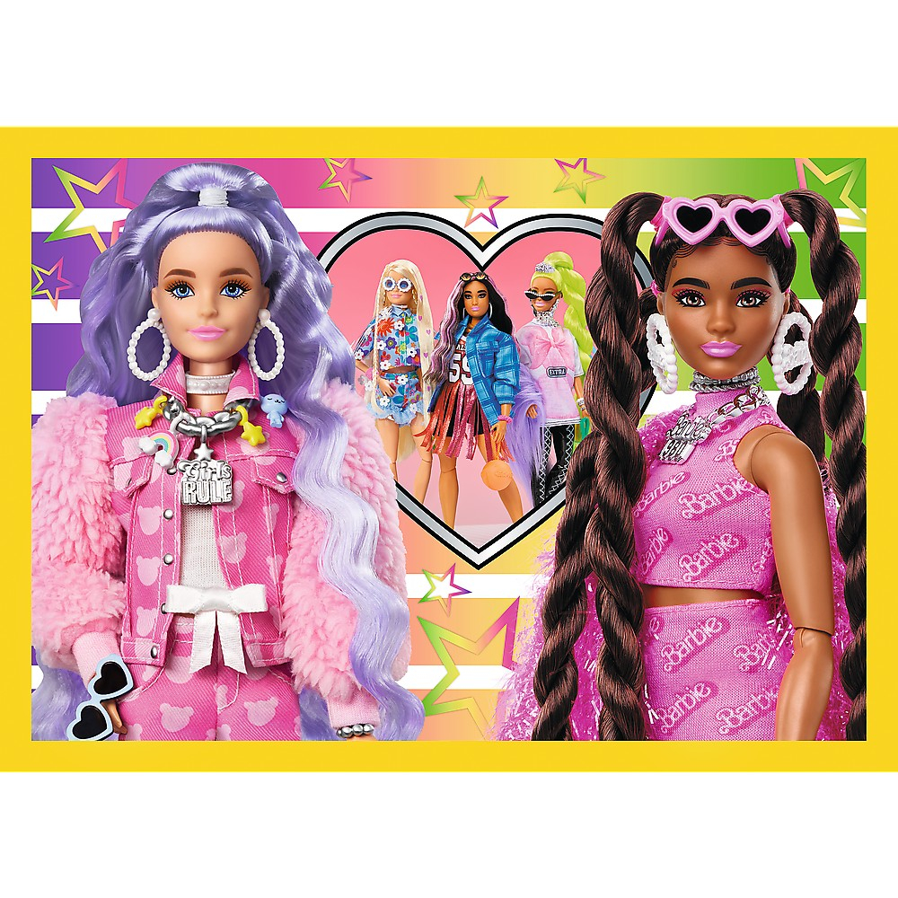 Puzzle Trefl 4 în 1 - Barbie: Minunata Lume [4]
