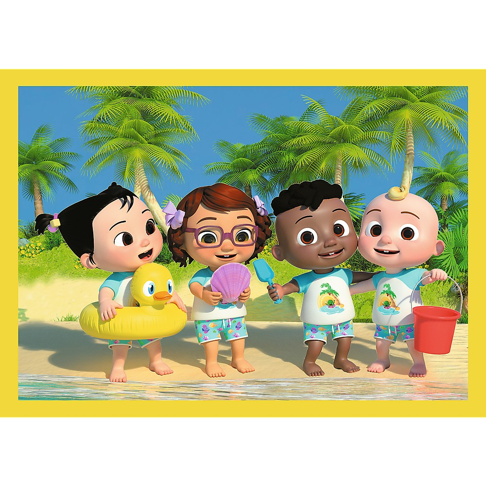 Puzzle Trefl 4 în 1, Cocomelon - Prezentarea Familiei [4]