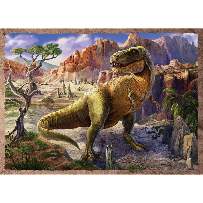 Puzzle Trefl 4 în 1 Dinozaurii Interesanți  [5]