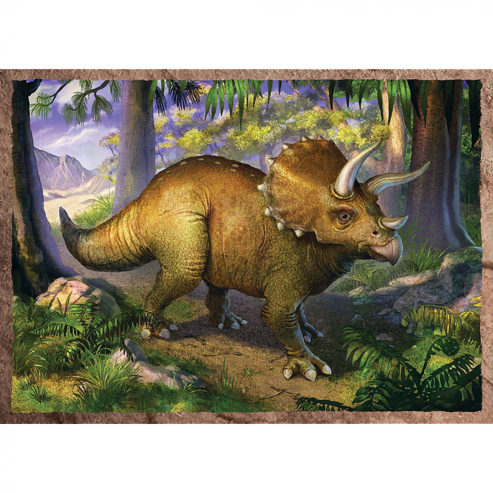 Puzzle Trefl 4 în 1 Dinozaurii Interesanți  [3]