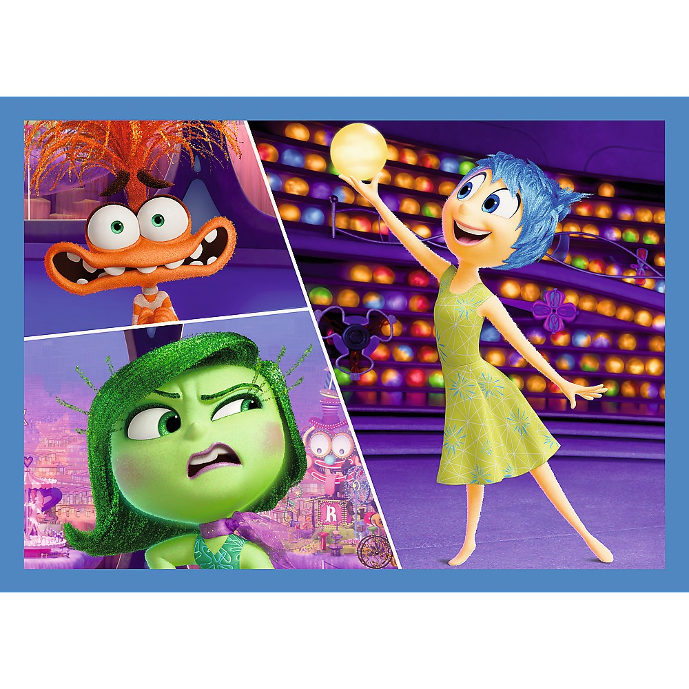 PUZZLE TREFL 4IN1 DISNEY INSIDE OUT 2 O LUME PLINA DE EMOTII [3]